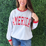 America Trimmed Sweatshirt