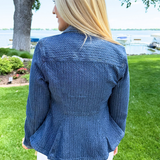 Fit and Flare Trucker Jacket
