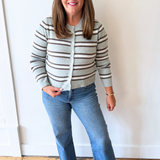 Medina Stripe Cardigan