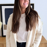 Rue Zip Up Sweater Knit Jacket