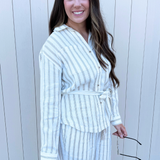 Belted Shacket