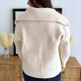 Rue Zip Up Sweater Knit Jacket