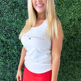 Made in America Racerback Tank