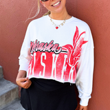 Nebraska Conway Crop Long Sleeve
