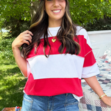 Polly Color Block Top