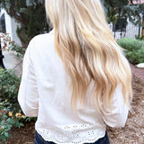 Collared Faux Suede Jacket