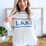 Open Light Knit "LAKE" Pullover Sweater - The 308 Boutique