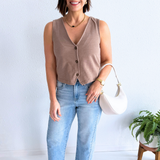 Noelle Textured Tank Top