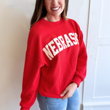 Nebraska Cloudy Knit Long Sleeve Top