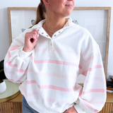 Multi Color Stripped Pullover