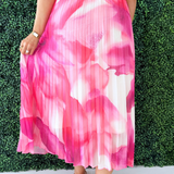 Pleated Midi Skirt