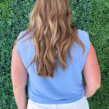 Stripe Knit Bubble Hem Top