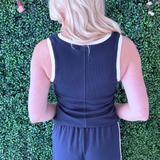 Sirena Colorblocked Rib Tank