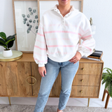 Multi Color Stripped Pullover