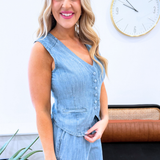 Tencil Denim Vest
