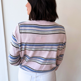 Soft Striped Crewneck Sweater