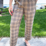 HR Crop Trouser W/ Drawstring 27" Inseam