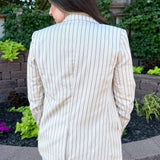 Evan Striped Blazer