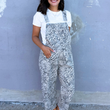 Leopard Print Overalls