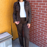 Fit and Flare Trucker Jacket