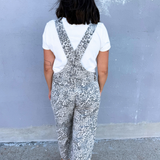 Leopard Print Overalls