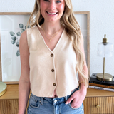 Noelle Textured Tank Top