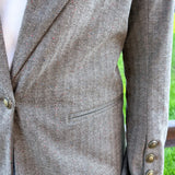 Blazer w/ Button Sleeve