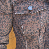Fit and Flare Trucker Jacket