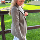 Blazer w/ Button Sleeve