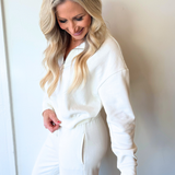 Downtown Half Zip Sweatshirt