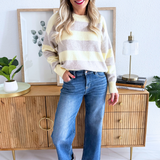 Cirrus Stripe Sweater