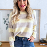Cirrus Stripe Sweater