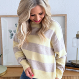 Cirrus Stripe Sweater
