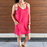 Romper Dress w/ Adjustable Straps