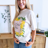 La Dolce Vita Lemon Graphic Tee
