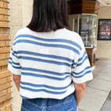 Prado Stripe Sweater Tee