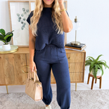 Pleated Front Cinch Bottom Pants
