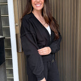 Front Pocket Zip Jacket