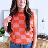 Colorblock Sleeveless Knit Tank