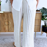 Pull-on Wide Leg Crop Trouser 26' ins