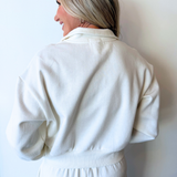 Downtown Half Zip Sweatshirt