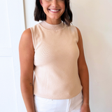 Mockneck Tank Top