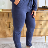 Cupro Front-Tie Cropped Pants w/ Pockets