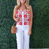 Crochet Button Through Vest