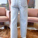 Meg High Rise Wide Leg Patch Pockets