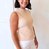 Mockneck Tank Top
