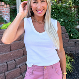 Ellie V Neck Tank