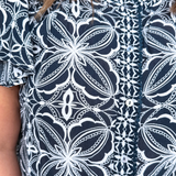 Flutter Sleeve Mix Print Top