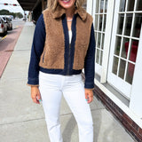 Sherpa Denim Jacket
