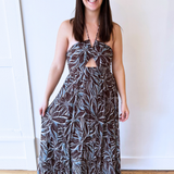 Lanie Zinn Floral Maxi Dress